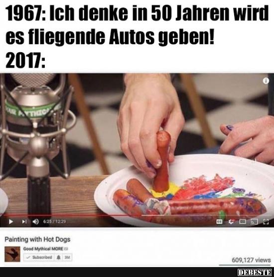 1967: Ich denke in 50 Jahren wird es fliegende Autos geben! - Lustige Bilder | DEBESTE.de
