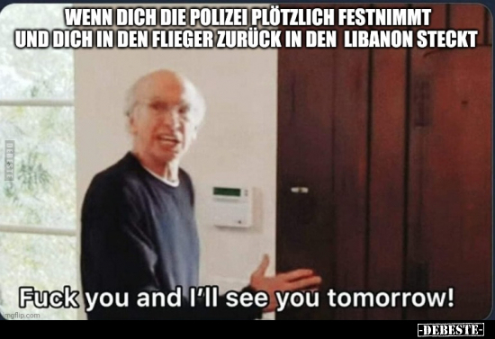 Wenn dich die Polizei plötzlich festnimmt und dich in den.. - Lustige Bilder | DEBESTE.de