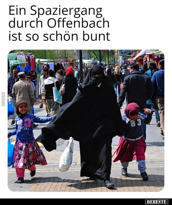 Ein Spaziergang durch Offenbach ist so schön bunt.. - Lustige Bilder | DEBESTE.de