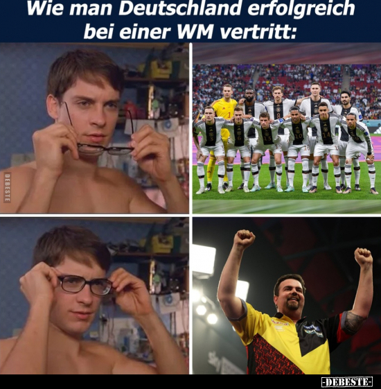 Wie man Deutschland erfolgreich bei einer WM vertritt.. - Lustige Bilder | DEBESTE.de