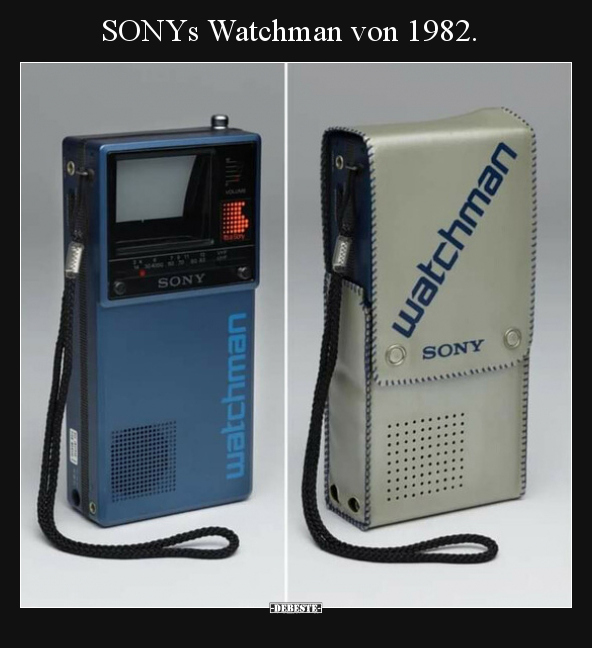 SONYs Watchman von 1982... - Lustige Bilder | DEBESTE.de