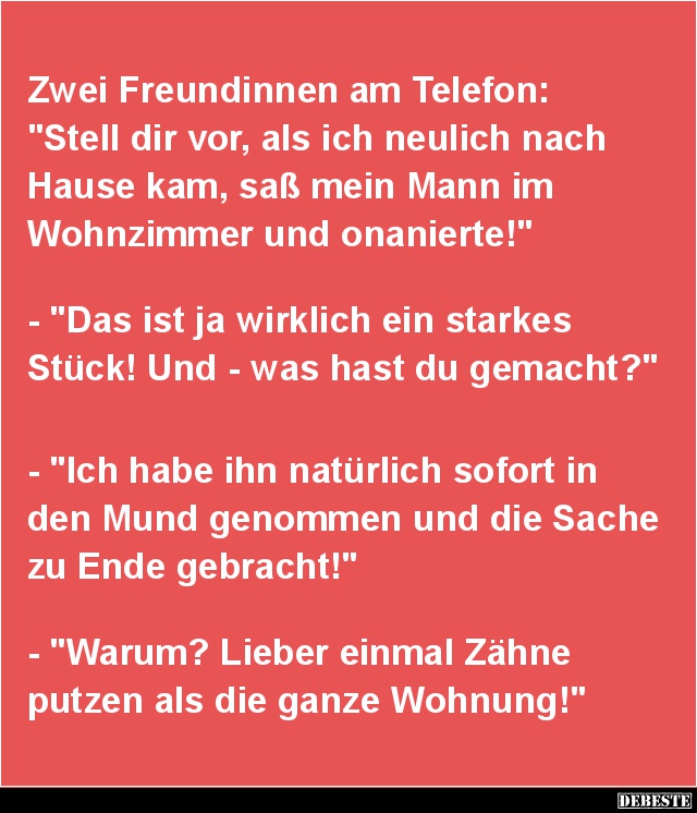 Zwei Freundinnen am Telefon.. - Lustige Bilder | DEBESTE.de
