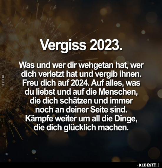 Vergiss 2023.. - Lustige Bilder | DEBESTE.de