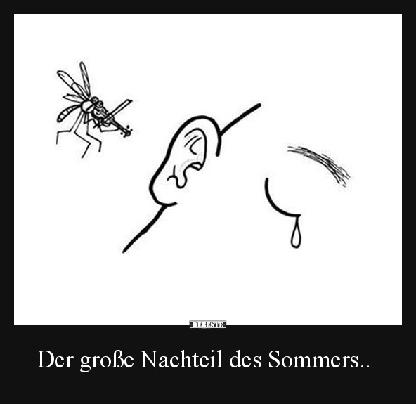 Der große Nachteil des Sommers.. - Lustige Bilder | DEBESTE.de