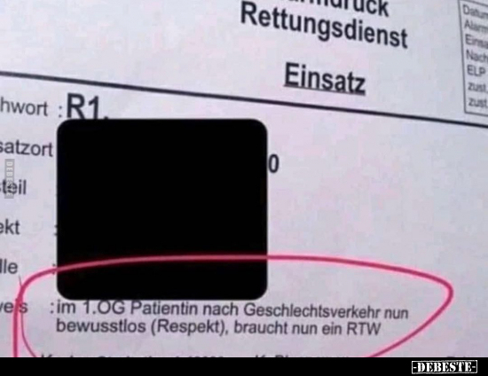Patientin nach Geschlechtsverkehr.. - Lustige Bilder | DEBESTE.de