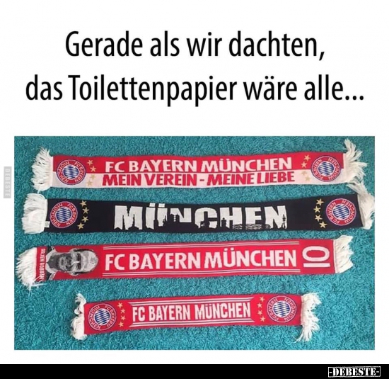 Gerade als wir dachten, das Toilettenpapier wäre.. - Lustige Bilder | DEBESTE.de