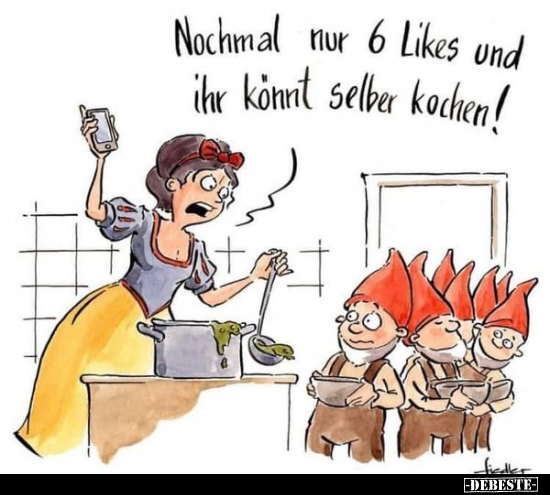 Nochmal nur 6 Likes und ihr könnt selber kochen!.. - Lustige Bilder | DEBESTE.de