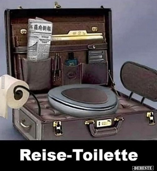 Reise-Toilette.. - Lustige Bilder | DEBESTE.de