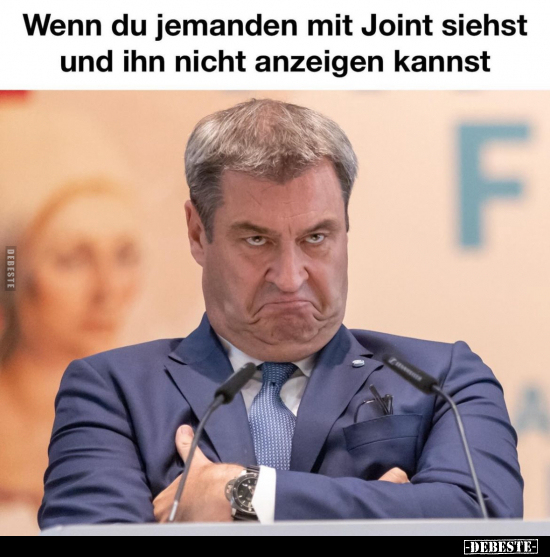 Wenn du jemanden mit Joint siehst und ihn nicht anzeigen.. - Lustige Bilder | DEBESTE.de