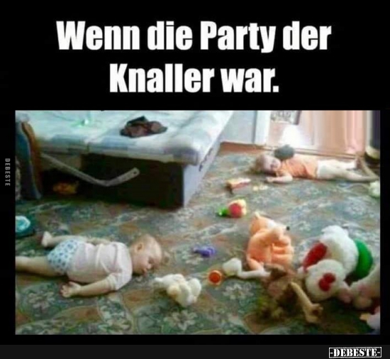 Wenn die Party der Knaller war. - Lustige Bilder | DEBESTE.de