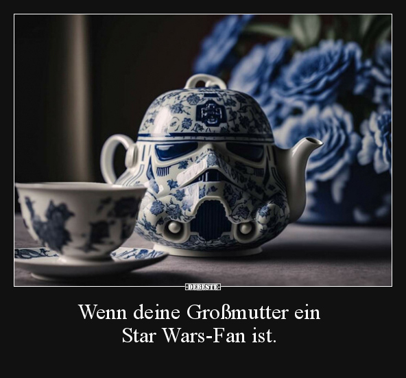 Wenn deine Großmutter ein Star Wars-Fan ist... - Lustige Bilder | DEBESTE.de