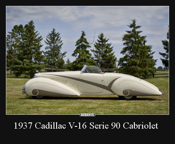 1937 Cadillac V-16 Serie 90 Cabriolet.. - Lustige Bilder | DEBESTE.de