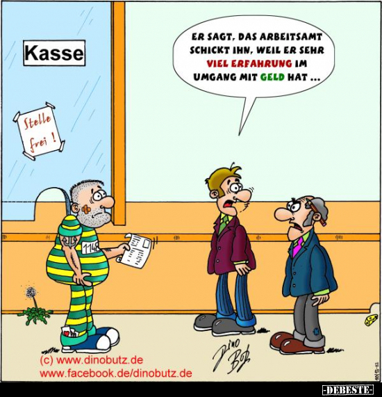 Er sagt, das Arbeitsamt schickt ihn.. - Lustige Bilder | DEBESTE.de