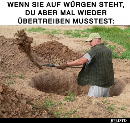 Wenn sie auf würgen steht.. - Lustige Bilder | DEBESTE.de