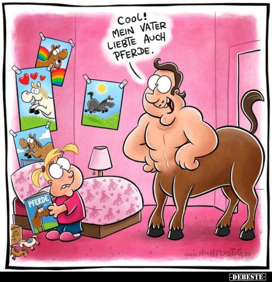Cool! Mein Vater liebte auch Pferde... - Lustige Bilder | DEBESTE.de