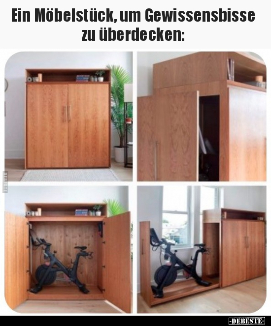 Ein Möbelstück, um Gewissensbisse zu überdecken.. - Lustige Bilder | DEBESTE.de