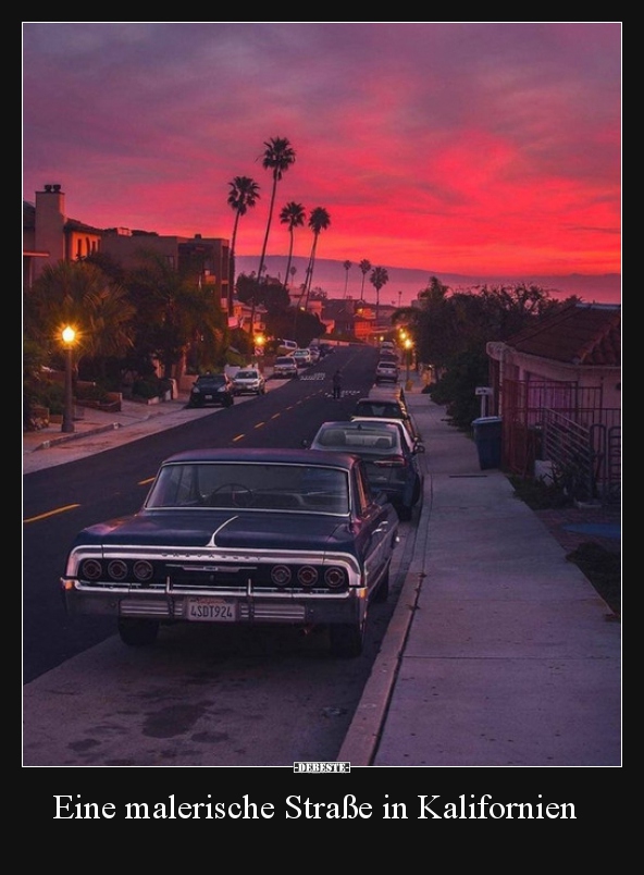 Eine malerische Straße in Kalifornien.. - Lustige Bilder | DEBESTE.de