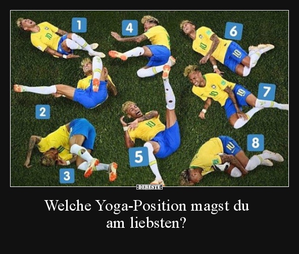 Welche Yoga-Position magst du am liebsten?.. - Lustige Bilder | DEBESTE.de