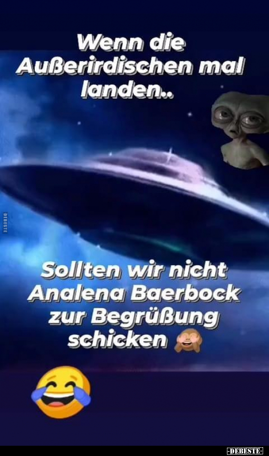 Wenn die Außerirdischen mal landen... - Lustige Bilder | DEBESTE.de
