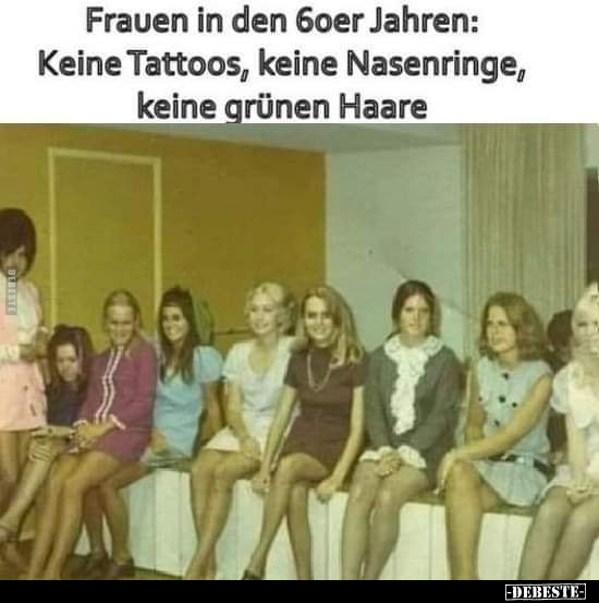 Frauen in den 60er Jahren:.. - Lustige Bilder | DEBESTE.de