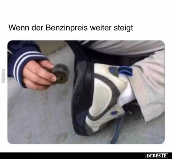 Wenn der Benzinpreis weiter steigt.. - Lustige Bilder | DEBESTE.de
