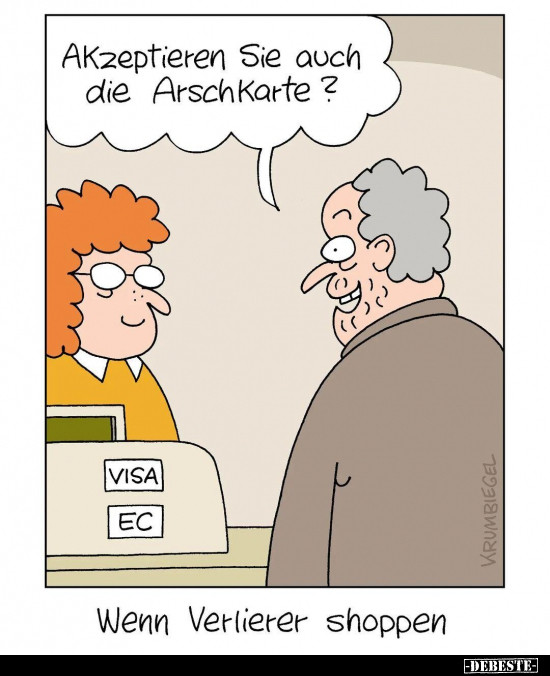 Akzeptieren Sie auch die Arschkarte?.. - Lustige Bilder | DEBESTE.de