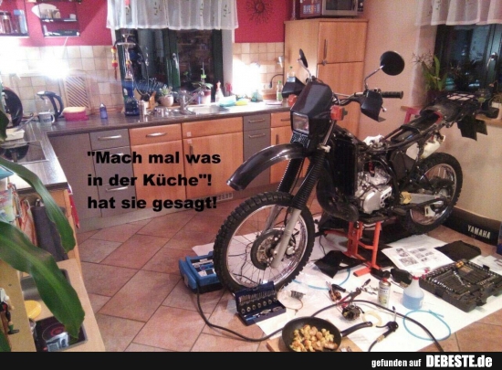 "Mach' doch mal was in der Küche!" - Lustige Bilder | DEBESTE.de