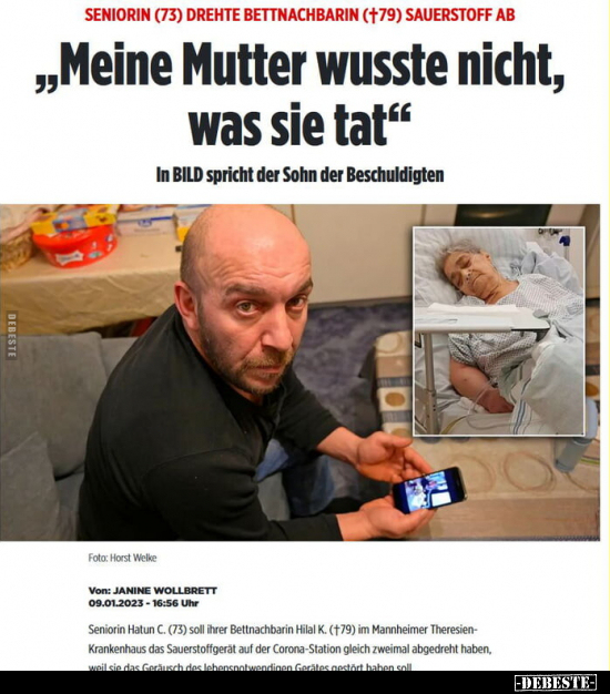 "Meine Mutter wusste nicht, was sie tat..." - Lustige Bilder | DEBESTE.de