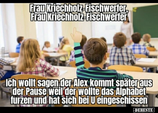 Frau Kriechholz-Fischwerter, Frau.. - Lustige Bilder | DEBESTE.de