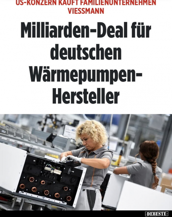 Milliarden-Deal für deutschen Wärmepumpen-Hersteller... - Lustige Bilder | DEBESTE.de
