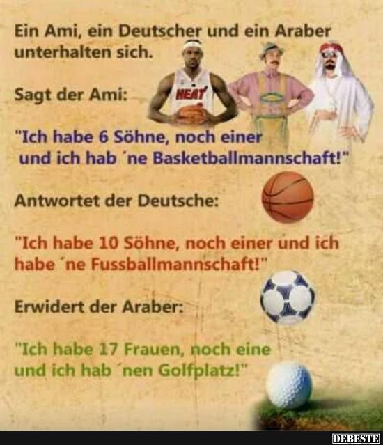Ein Ami, ein Deutscher und ein Araber unterhalten sich.. - Lustige Bilder | DEBESTE.de