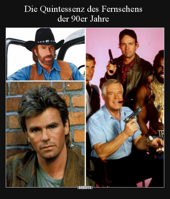 Die Quintessenz des Fernsehens der 90er Jahre.. - Lustige Bilder | DEBESTE.de