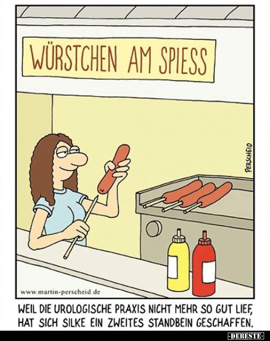 Würstchen am Spiess... - Lustige Bilder | DEBESTE.de