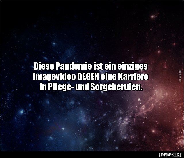 Diese Pandemie ist ein einziges Imagevideo GEGEN eine.. - Lustige Bilder | DEBESTE.de