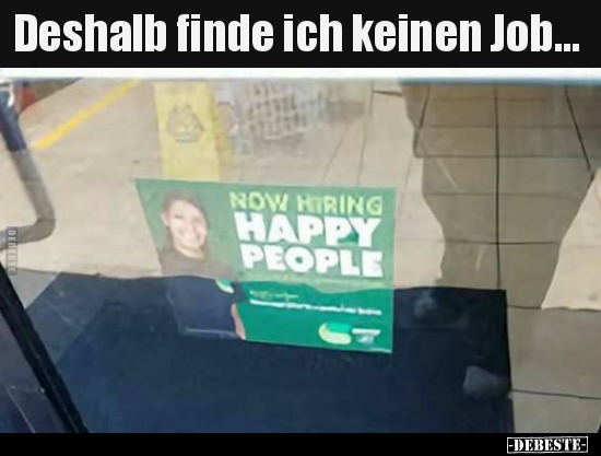 Deshalb finde ich keinen Job... - Lustige Bilder | DEBESTE.de