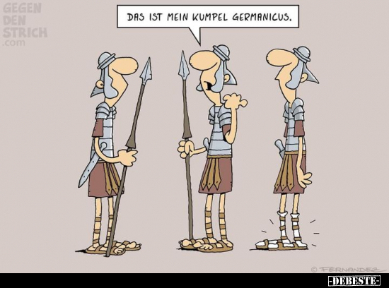 Das ist mein Kumpel Germanicus.. - Lustige Bilder | DEBESTE.de