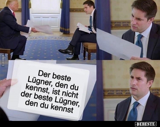 Der beste Lügner, den du kennst, ist nicht der beste Lügner.. - Lustige Bilder | DEBESTE.de