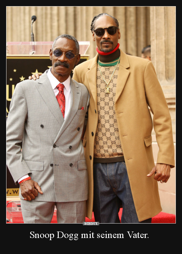 Snoop Dogg mit seinem Vater... - Lustige Bilder | DEBESTE.de