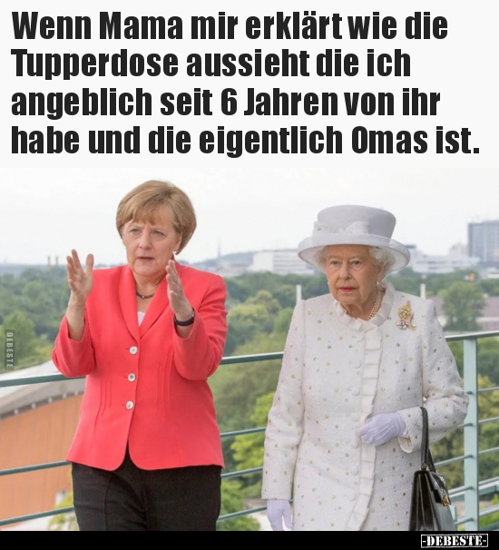 Wenn Mama mir erklärt wie die Tupperdose aussieht die ich.. - Lustige Bilder | DEBESTE.de