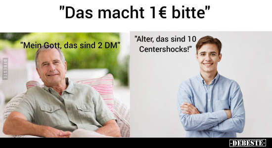 "Das macht 1€ bitte".. - Lustige Bilder | DEBESTE.de