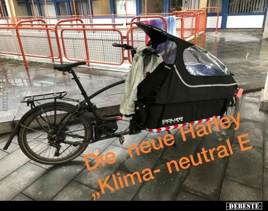 Die neue Harley "Klima-neutral E".. - Lustige Bilder | DEBESTE.de