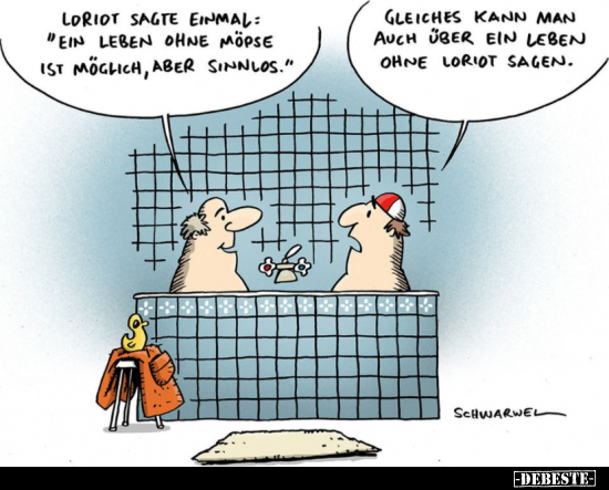 Loriot sagte einmal: "Ein Leben ohne Möpse ist möglich.." - Lustige Bilder | DEBESTE.de