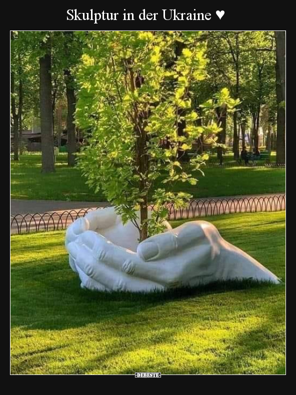 Skulptur in der Ukraine ♥.. - Lustige Bilder | DEBESTE.de