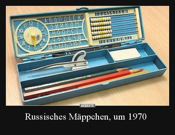 Russisches Mäppchen, um 1970.. - Lustige Bilder | DEBESTE.de