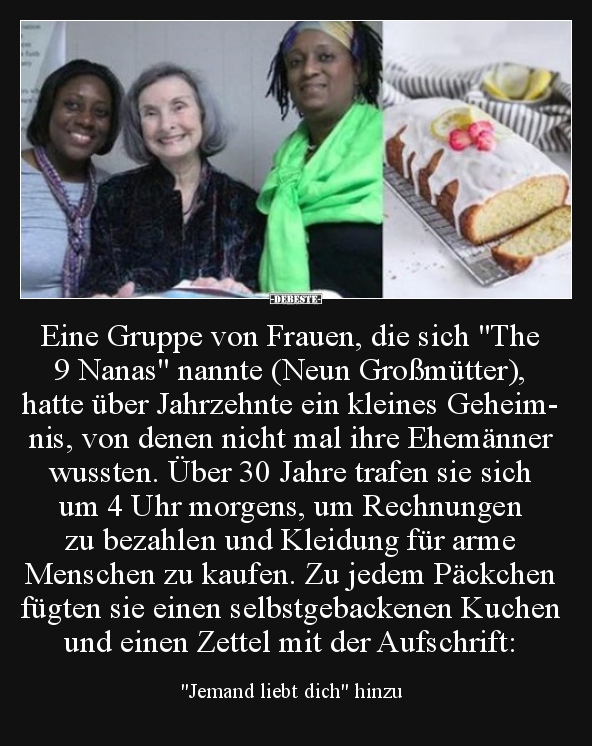 Eine Gruppe von Frauen, die sich "The 9 Nanas" nannte.. - Lustige Bilder | DEBESTE.de