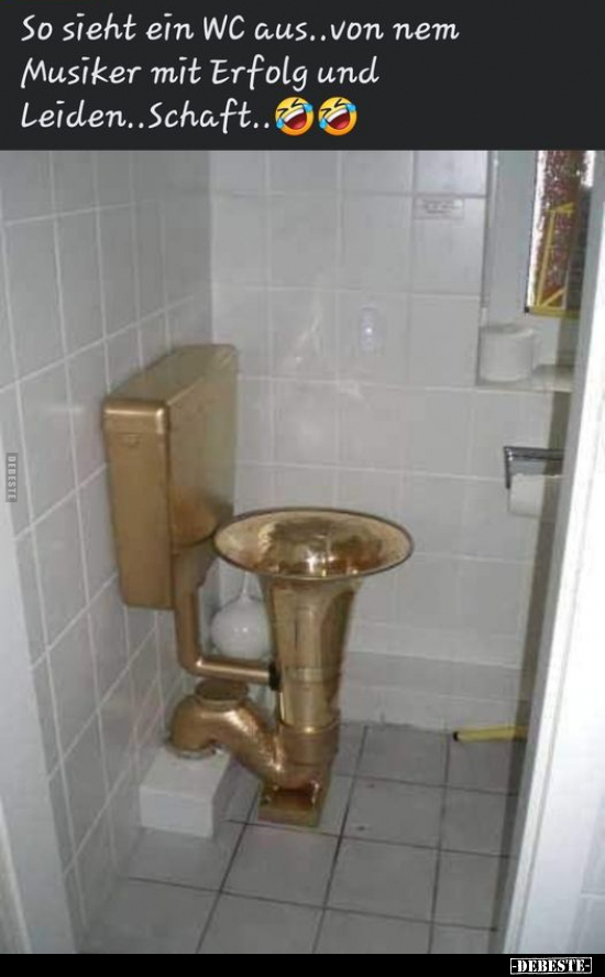 So sieht ein WC aus.. - Lustige Bilder | DEBESTE.de