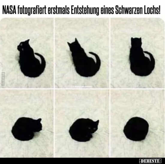 NASA fotografiert erstmals Entstehung eines Schwarzen.. - Lustige Bilder | DEBESTE.de
