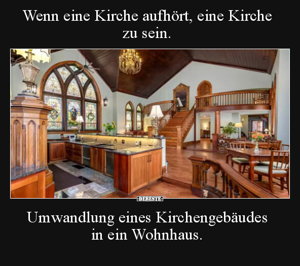 Wenn eine Kirche aufhört, eine Kirche zu sein.. - Lustige Bilder | DEBESTE.de