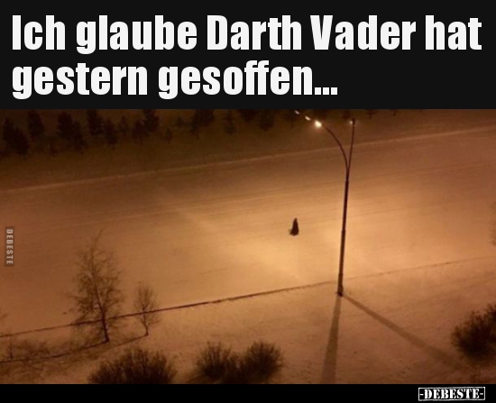 Ich glaube Darth Vader hat gestern gesoffen... - Lustige Bilder | DEBESTE.de