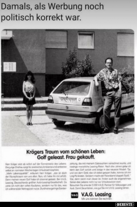 Damals, als Werbung noch politisch korrekt war... - Lustige Bilder | DEBESTE.de